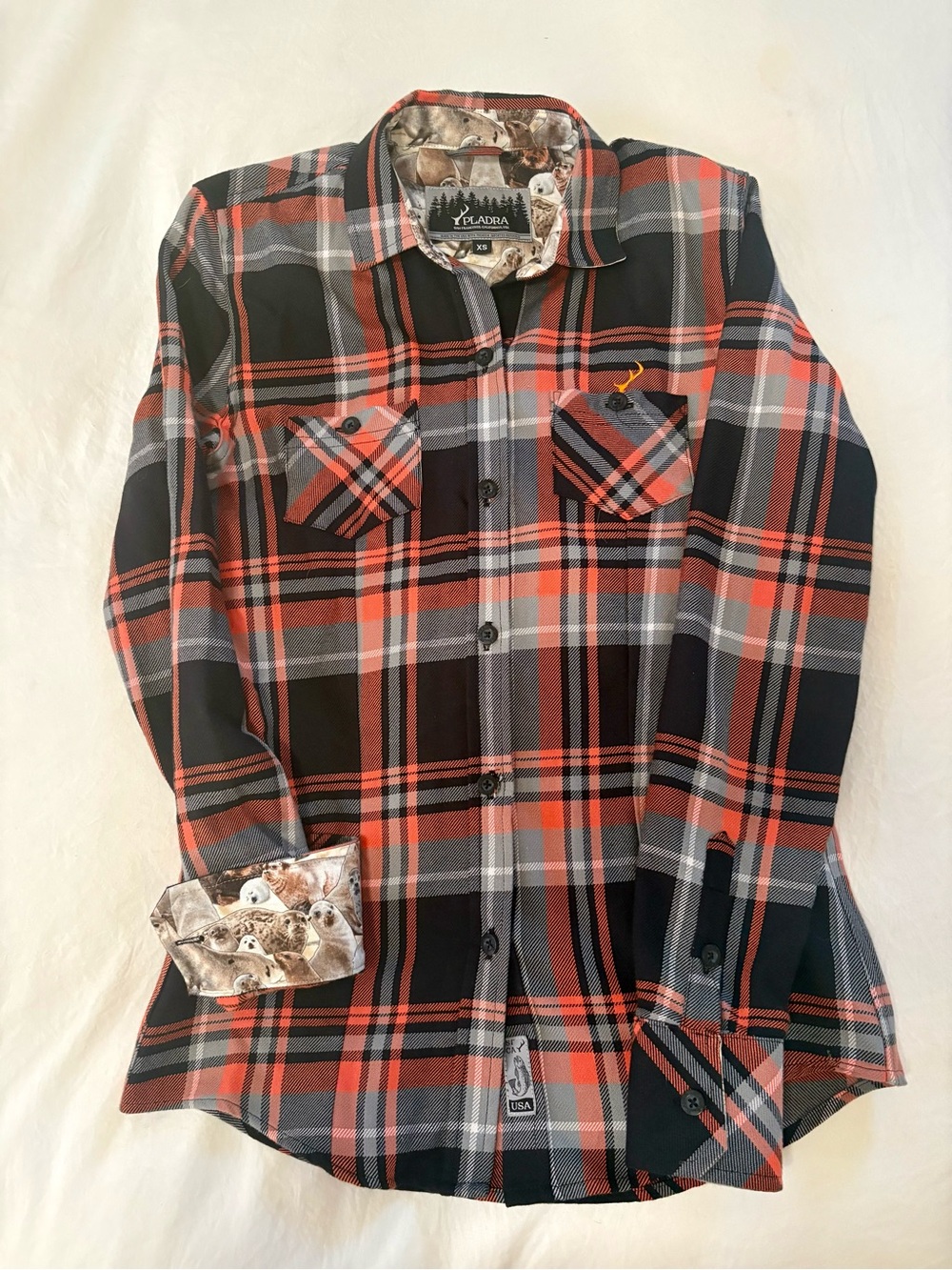 Women's Pladra (SF Giant’s) Every Day Flannel Shirt -